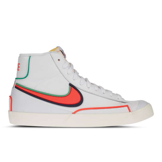 Nike Blazer Mid Infinite White Bright Crimson - DA7233-102