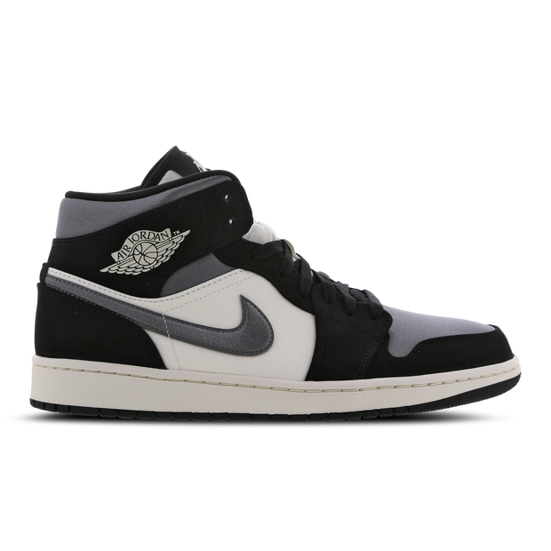 Air Jordan 1 Mid SE Zapatillas - Hombre - Negro - 852542-011