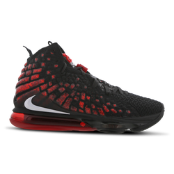 Men Shoes - Nike LeBron 17 - Black-White-Red