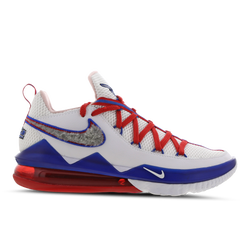 Men Shoes - Nike LeBron 17 Low - White-Red-Blue