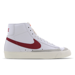 Men Shoes - Nike Blazer - White-White-Red
