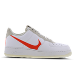 White-Orange-Black- C-NK AF1'DROP SWOOSH'WHT/ORNG/WHT