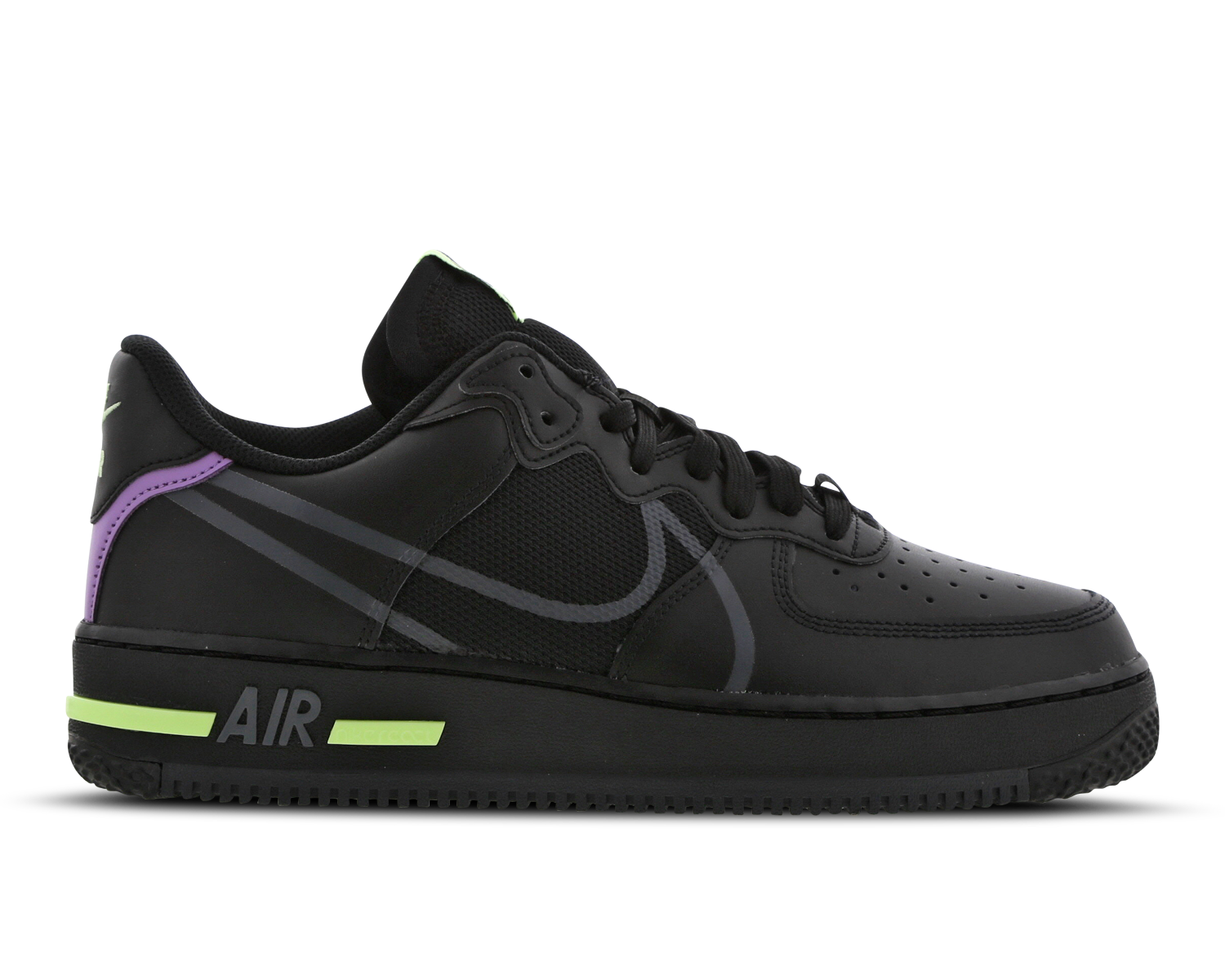 all black airforce 1s