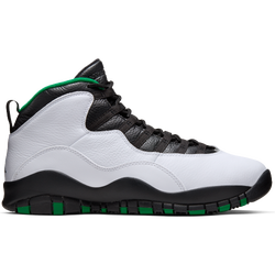 Men Shoes - Jordan 10 Retro - White-Black-Court Green