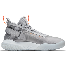 Men Shoes - Jordan Proto React - Wolf Grey-Pure Platinum-Total Orange