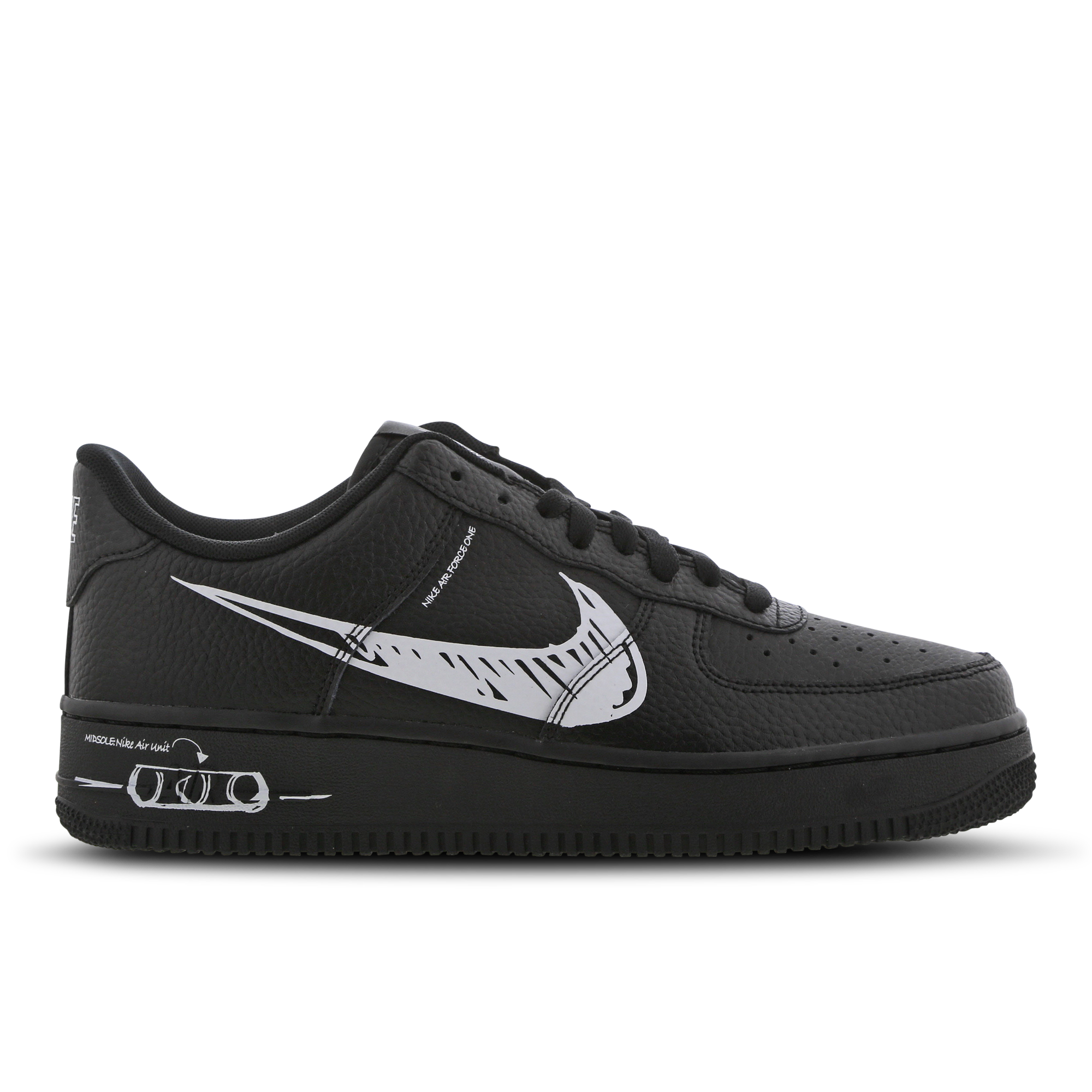 foot locker air force 1 white