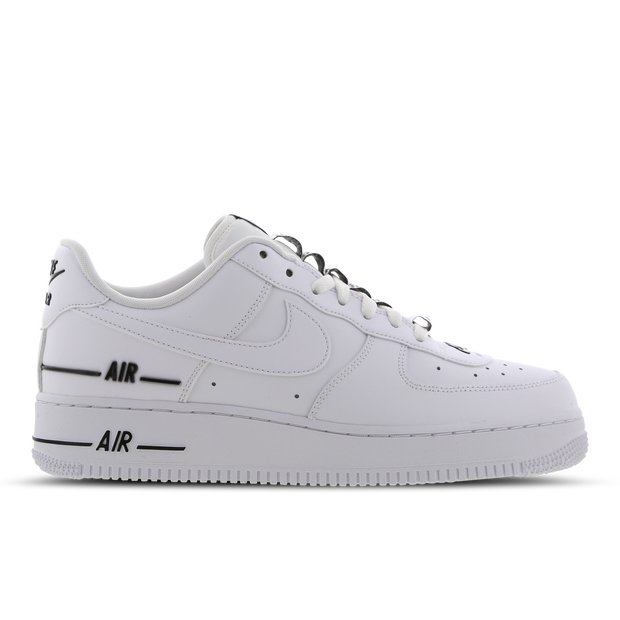 Nike Air Force 1 Low Double Air Low White Black - CJ1379-100