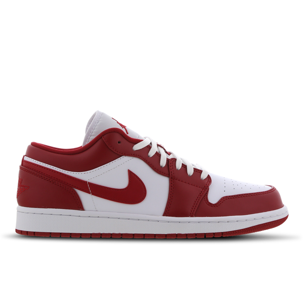 Jordan 1 Low Gym Red White - 553558-611