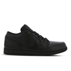 Men Shoes - Jordan 1 Low - Black-Black-Black