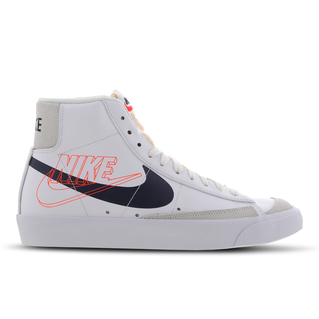 Nike Blazer Mid '77 White/ Midnight Navy-Sail-Summit White - DA4651-100