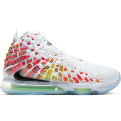 Men Shoes - Nike LeBron 17 - White-Black-Multi