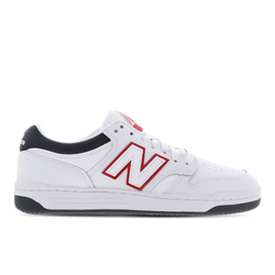 Heren Schoenen - New Balance 480 - White-Red-Black