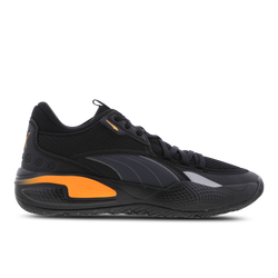 Men Shoes - Puma Court Rider - Black-Orange Glow
