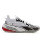 White-Grey-Red