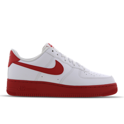 Men Shoes - Nike Air Force 1 - White-Red
