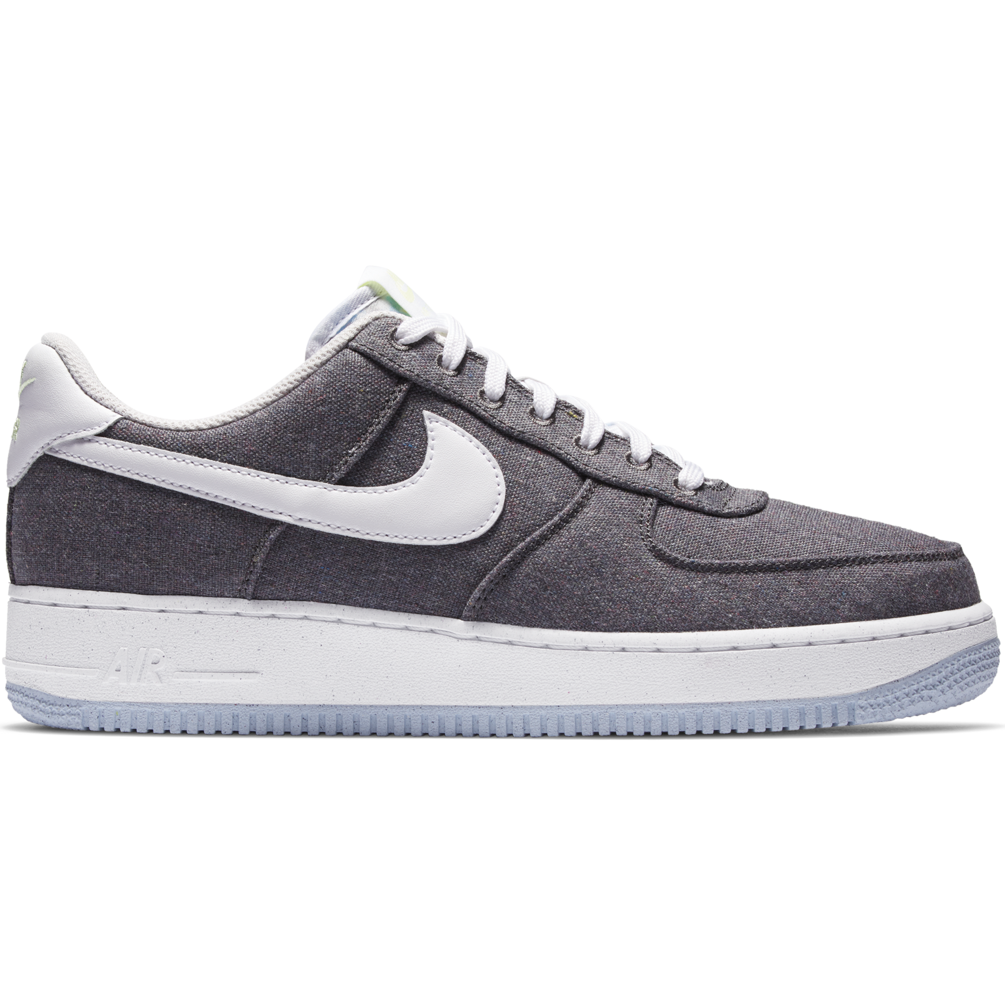 white and gray nike air force 1