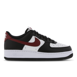 Men Shoes - Nike Air Force 1 '07 - Black-Team Red-White