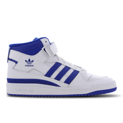 Men Shoes - adidas Forum Mid - Ftwr White-Team Royal Blue-Ftwr White