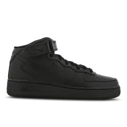 Men Shoes - Nike Air Force 1 Mid - Black-Black