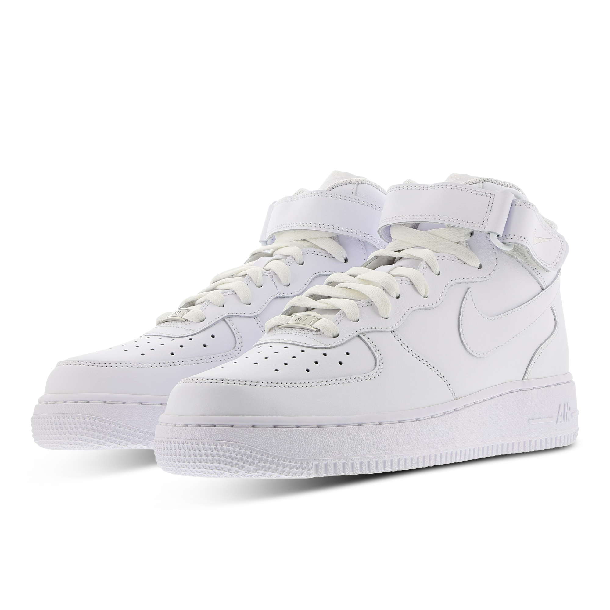 Mid white air on sale forces