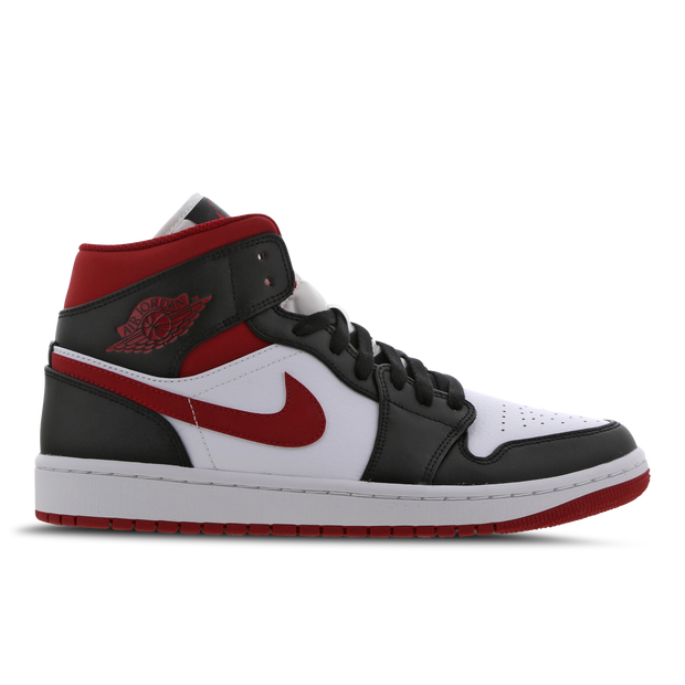 Jordan 1 Mid Metallic Red - 554724-122