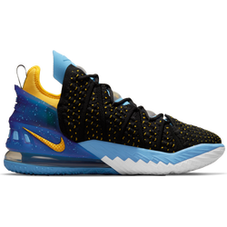 Men Shoes - Nike LeBron 18 - Black-University Gold-White