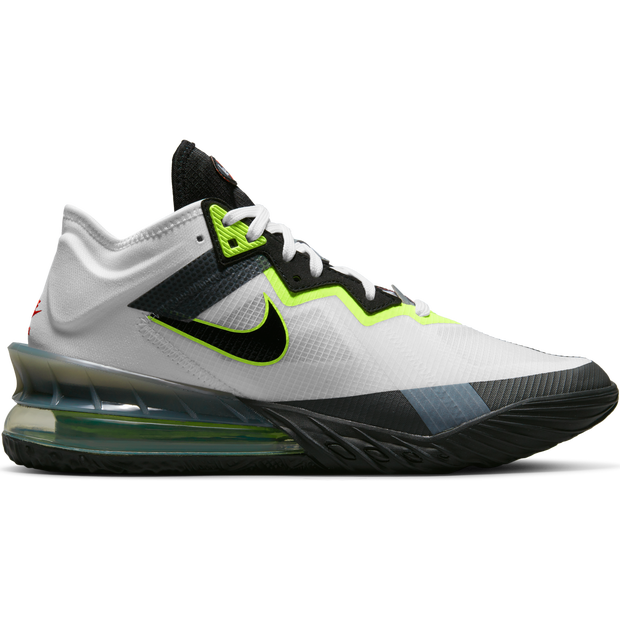 Buty do koszykówki LeBron 18 Low - Biel - CV7562-100