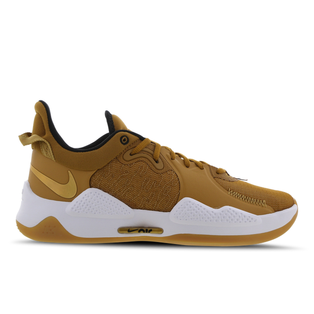Nike Pg 5, Wheat/Metallic Gold-Grain-Black - CW3143-700