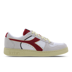 Men Shoes - Diadora Magic Basket Low - White-Chili Peppers-White