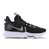 Black-Metallic Silver-White