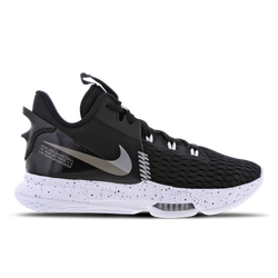 Men Shoes - Nike Lebron Witness V - Black-Metallic Silver-White