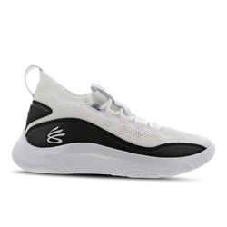 Men Shoes - Under Armour Curry 8 - White-White-Black