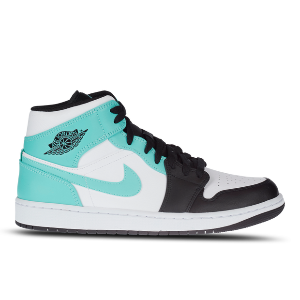 Air Jordan 1 Mid Shoe - White - 554724-132
