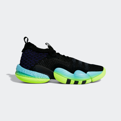 Men Shoes - adidas Trae Young 2 - Core Black-Core Black-Team Solar Green