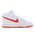 Nike Dunk High - Homme Chaussures White-Picante Red-White