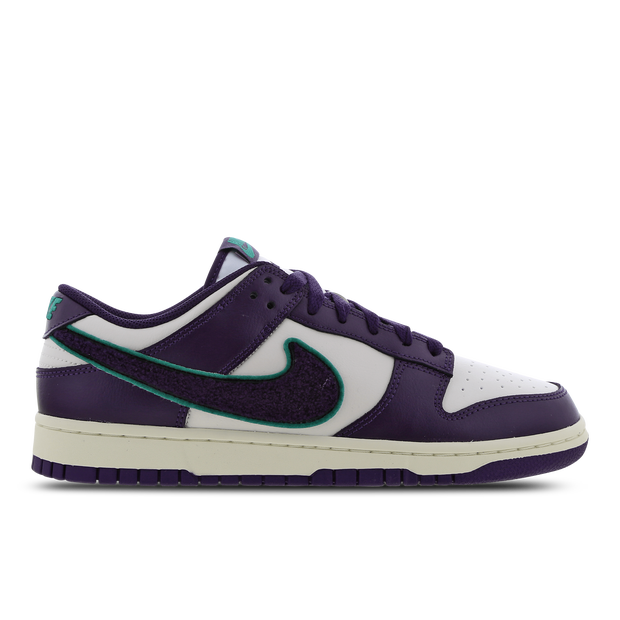 Nike Dunk Low 'Chenille Swoosh - Grand Purple' - DQ7683-100