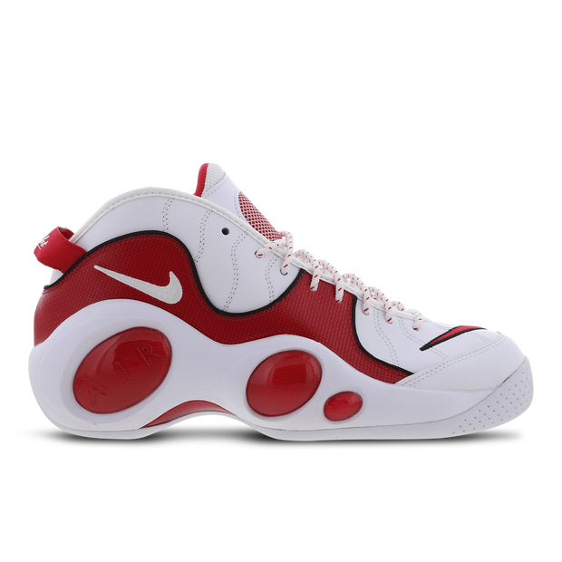 Nike Men's Air Zoom Flight 95 Sneakers in White/True Red/Black - DX1165-100
