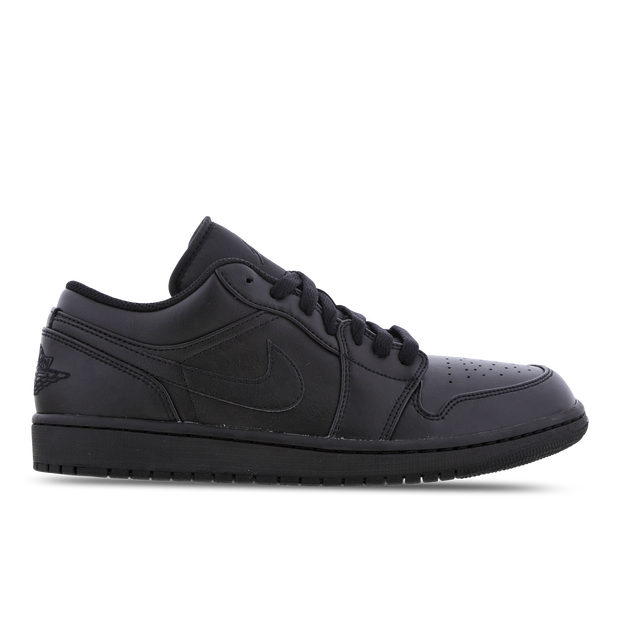 Air Jordan 1 Low herresko - Svart - 553558-093