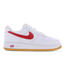 Nike Air Force 1 - Herren Schuhe White-Univ Red-Gum Yellow