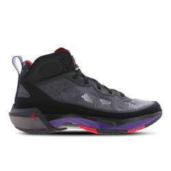 Men Shoes - Jordan 37 - Black-True Red-Club Purple