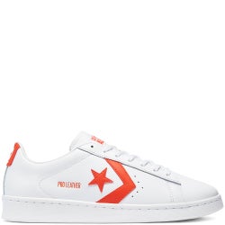 Men Shoes - Converse Pro Leather - White-Orange