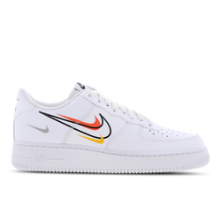 Men Shoes - Nike Air Force 1 Low - White-Black-Orange