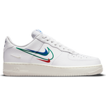 White-Green-Royal Blue