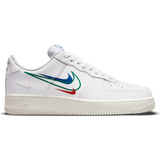 White-Green-Royal Blue