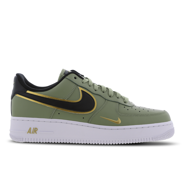 Nike Air Force 1 '07 LV8 Double Swoosh 'Oil Green Gold' (2021) - DA8481-300