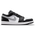 Jordan 1 Low - Men Shoes Black-Particle Grey-White