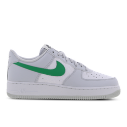 Men Shoes - Nike Air Force 1 Low - Pure Platinum-Stadium Green