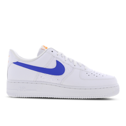 Homme Chaussures - Nike Air Force 1 Low - White-Racer Blue-Total Orange