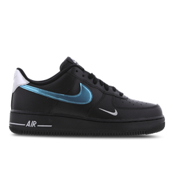 Uomo Scarpe - Nike Air Force 1 Low - Black-Blue Lightning-Wolf Grey