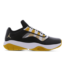 Men Shoes - Jordan 11 CMFT Low Q54 - Black-Mtlc Gold-Pollen White